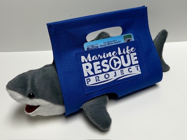 Marine Life Rescue Project Plush With Stretcher - Great White Shark